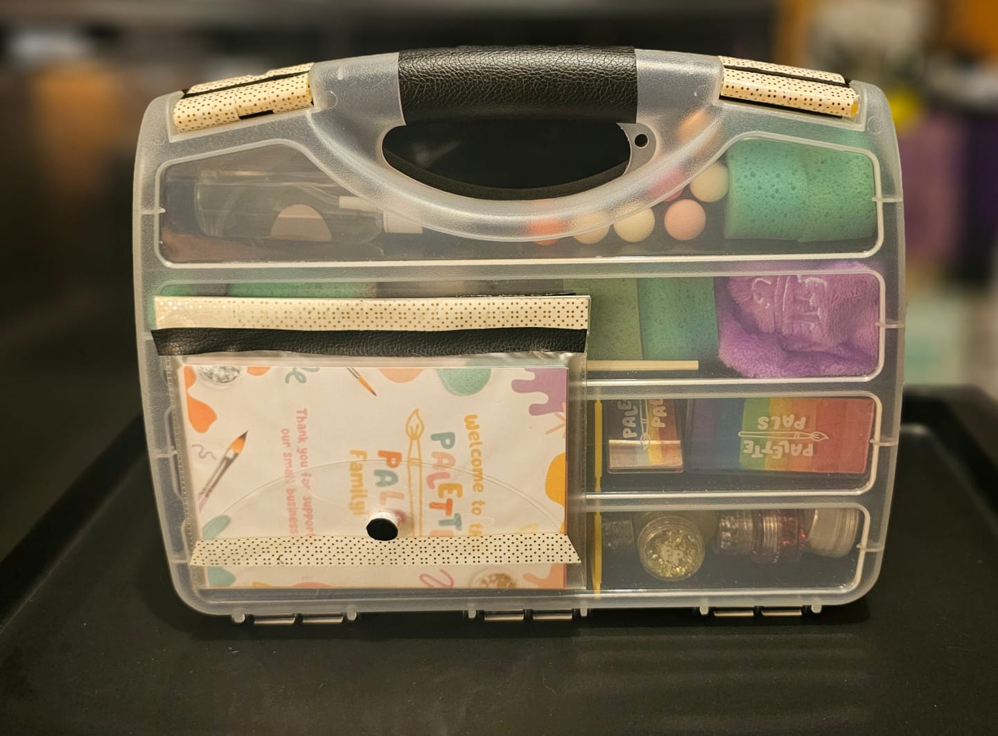 Customer photo review of The FairyTales Kids Face Paint Kit