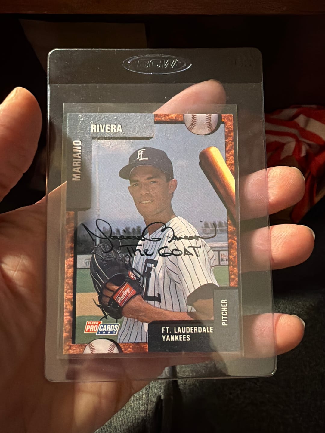 Customer photo review of Mariano Rivera Autograph Signing