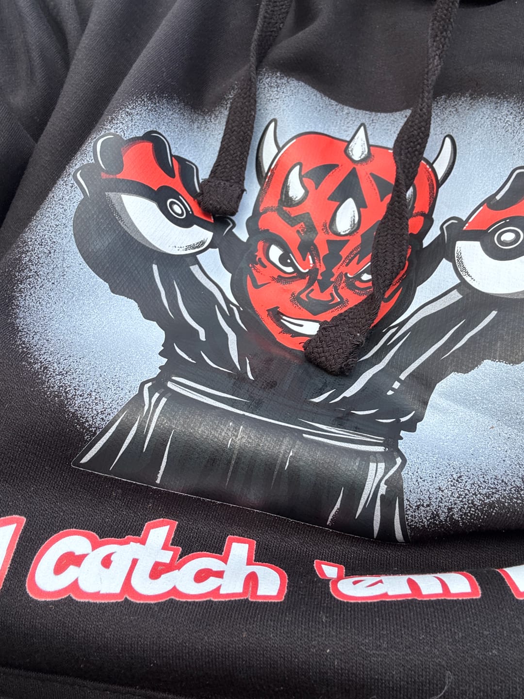 Customer photo review of Catch 'Em Maul Hoodie