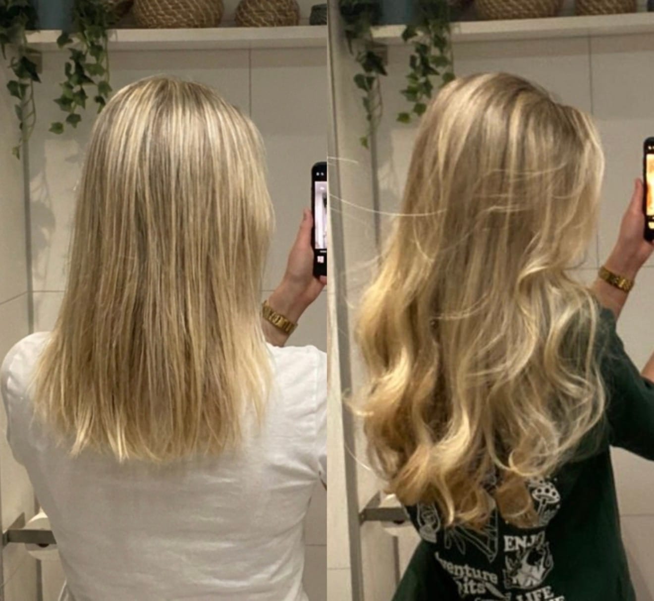 Customer photo review of Lumo Haaröl® - Dein Haarwunder für sichtbar volleres & dichteres Haar