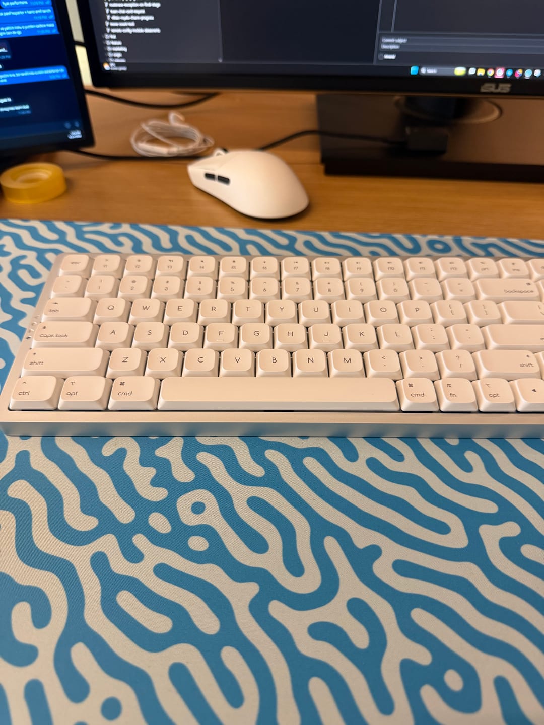 Customer photo review of Wraith Studio Jungle Maze Deskmat