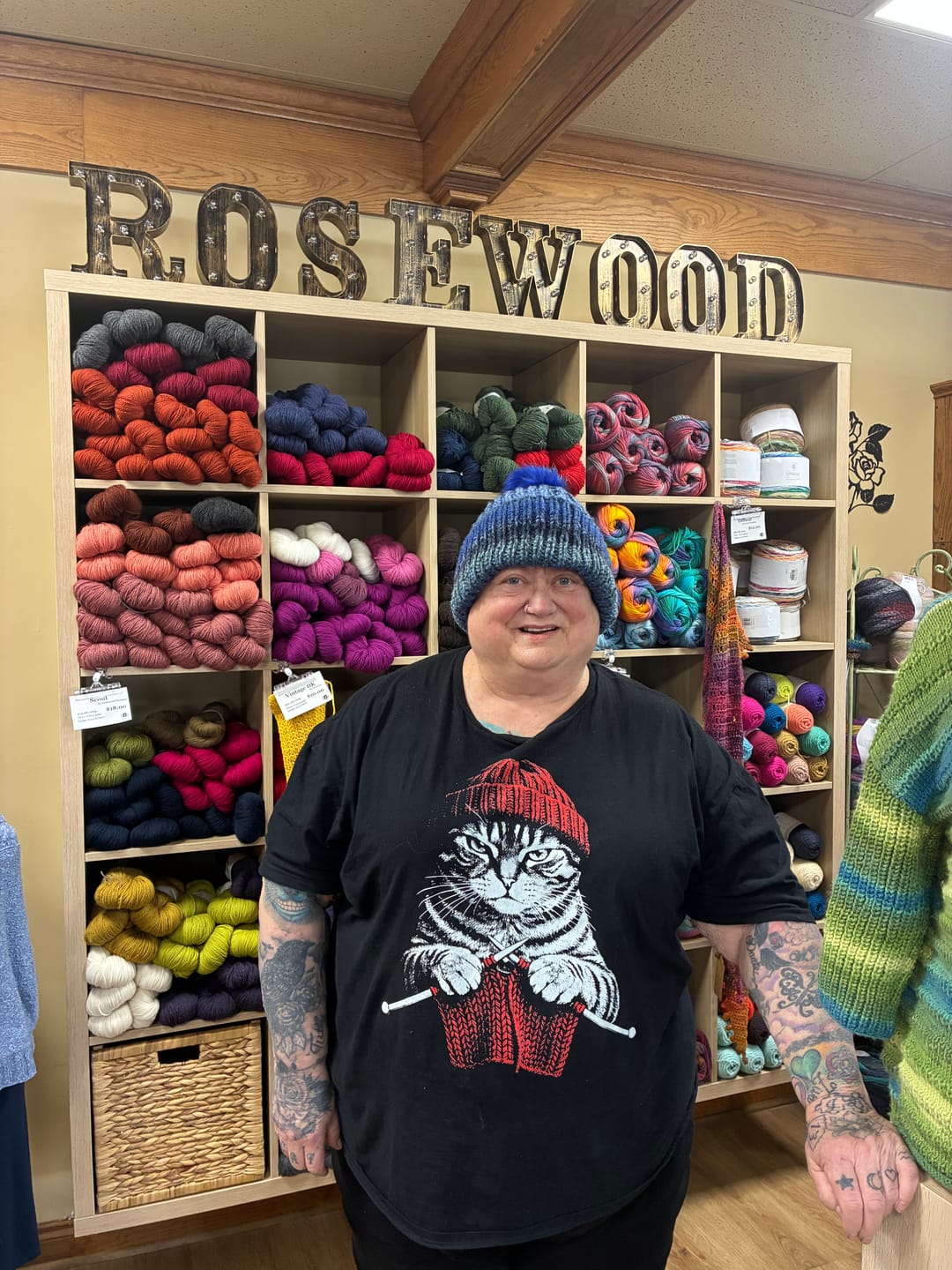 Customer photo review of Be Hooker T-shirt