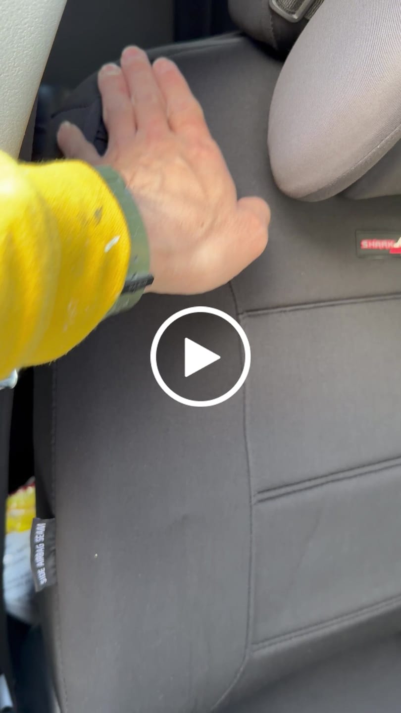 Customer video review of Sharkskin Universal Steering Wheel Cover