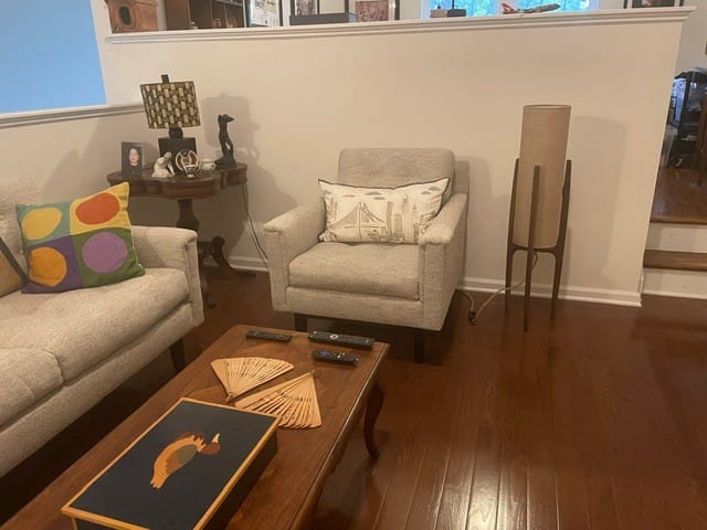 Customer photo review of Rocketlamp | Floor Lamp | Black Walnut