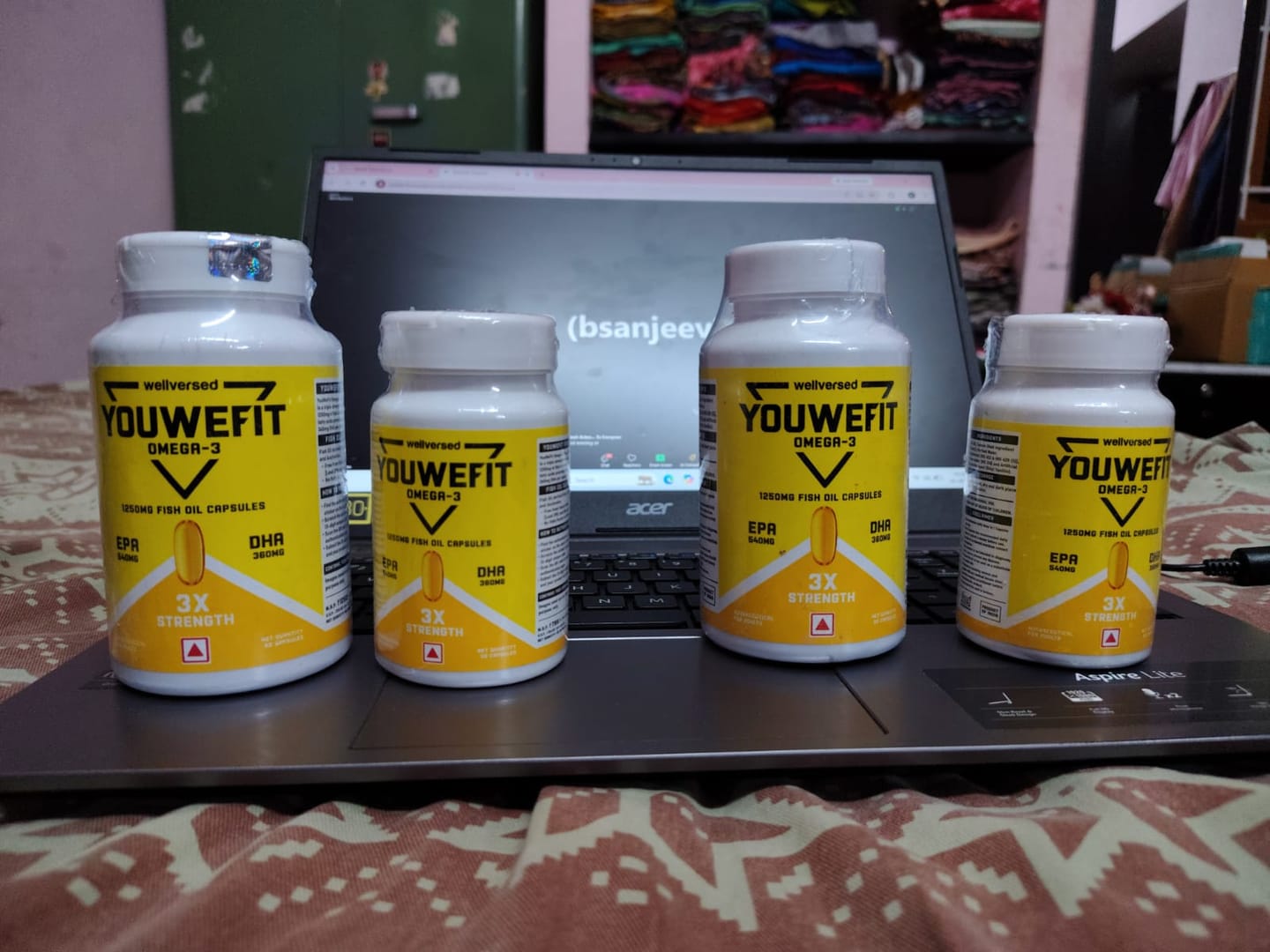 Customer photo review of YouWeFit Omega-3 Fish Oil (90 Capsules), 1250mg