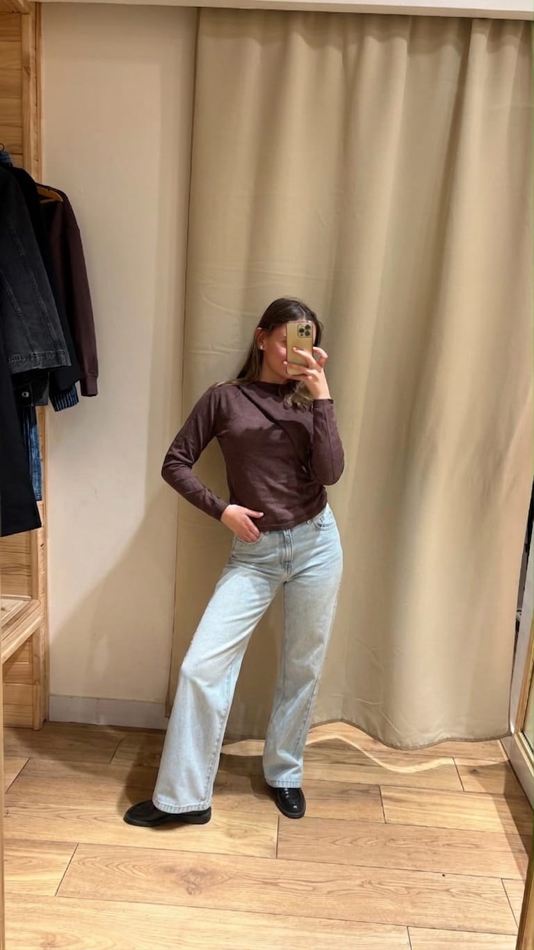 Customer photo review of Chaleco Capa Brown