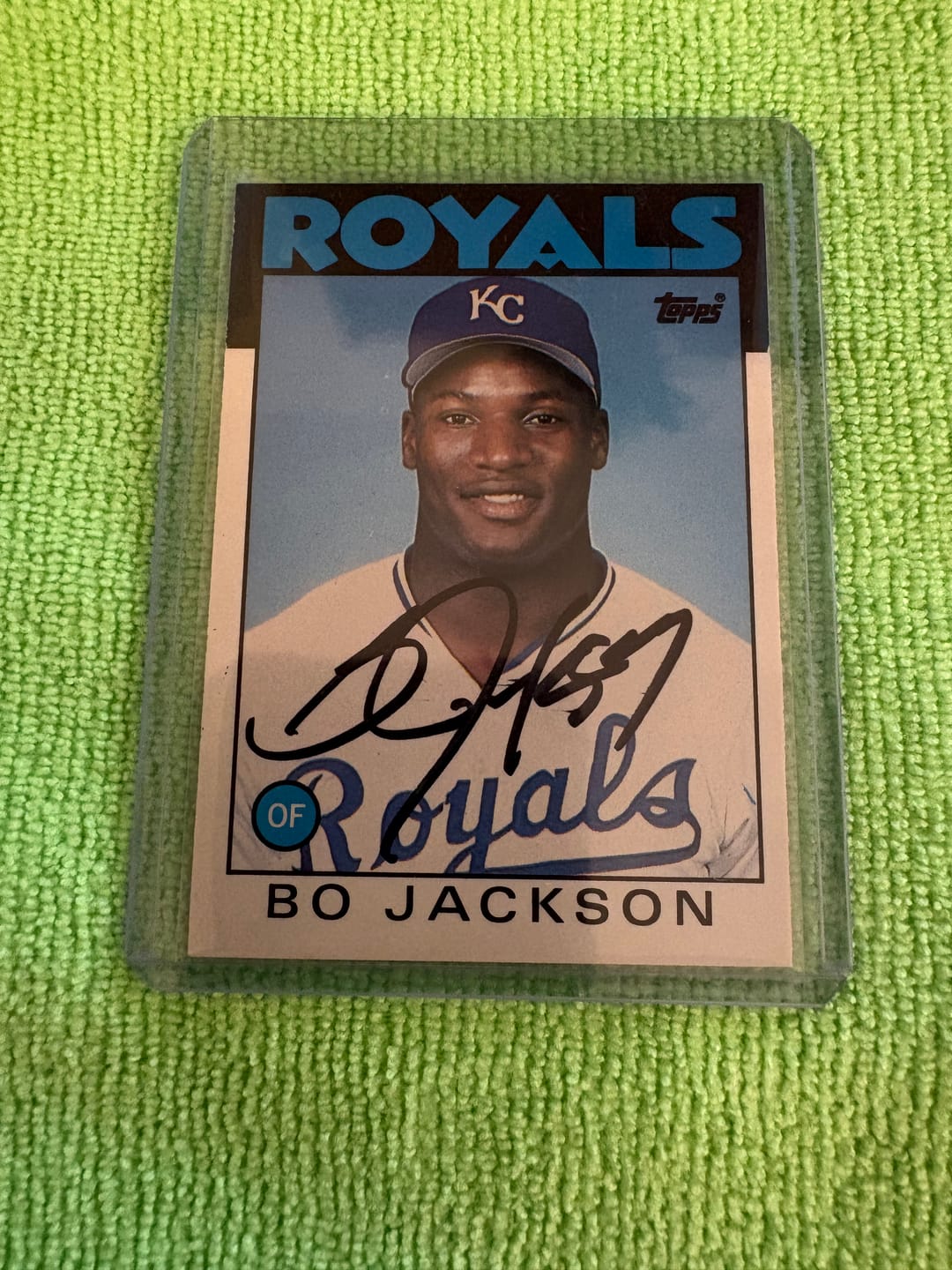 Customer photo review of Bo Jackson Autograph Signing