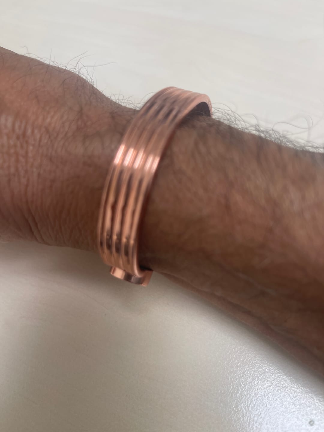 Customer photo review of Dara - Bracelet Jonc Cuivre Magnétique