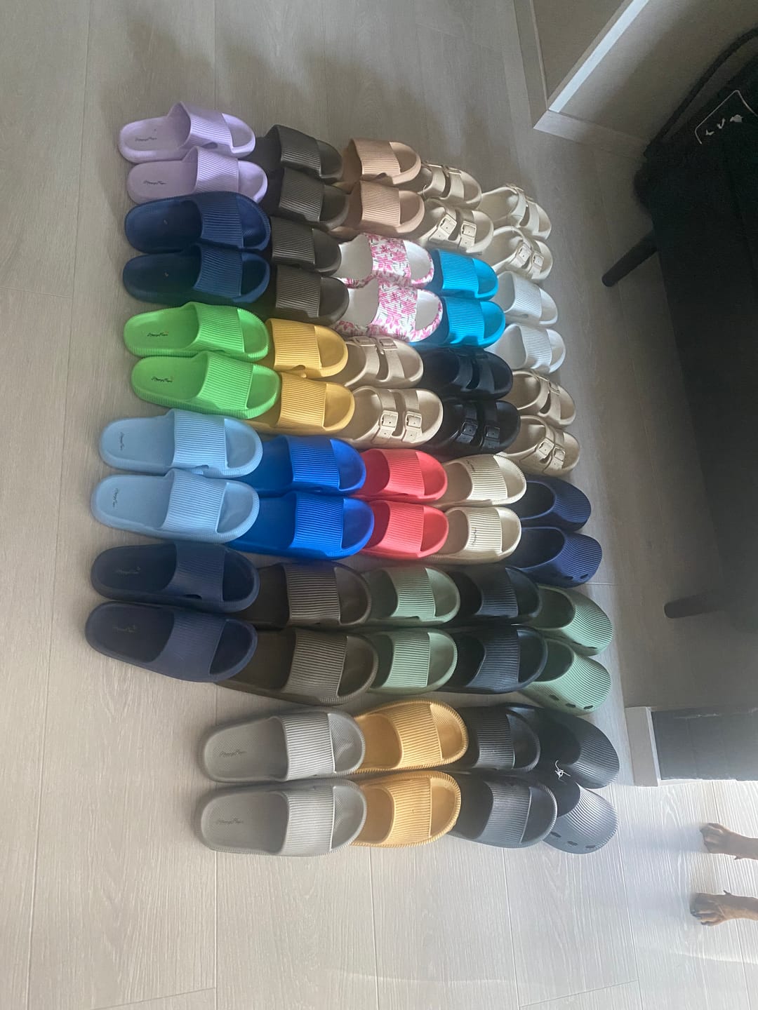 Customer photo review of HappyFlops Original Drop 002