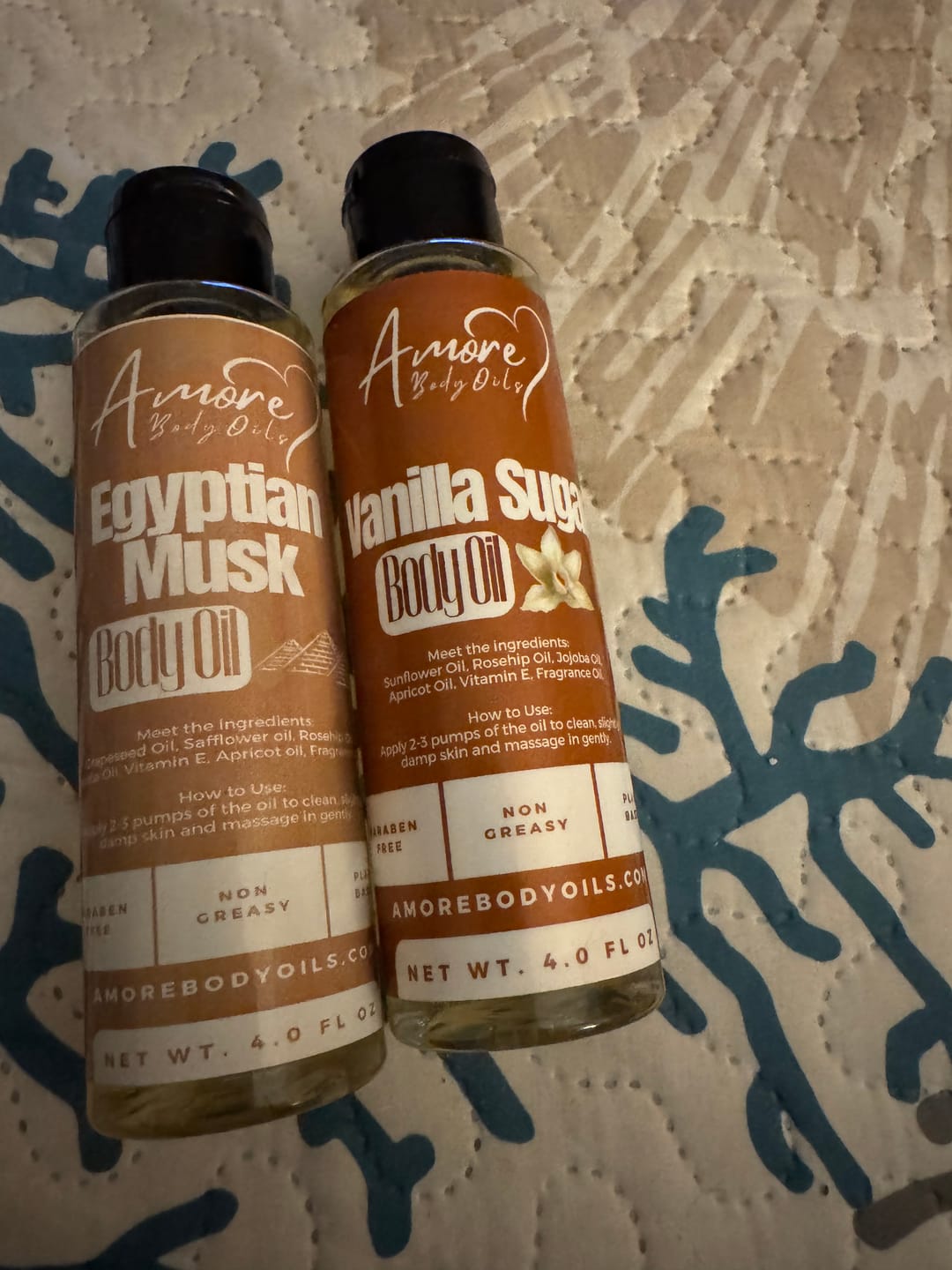 Customer photo review of Vanilla Sugar - Body Oil