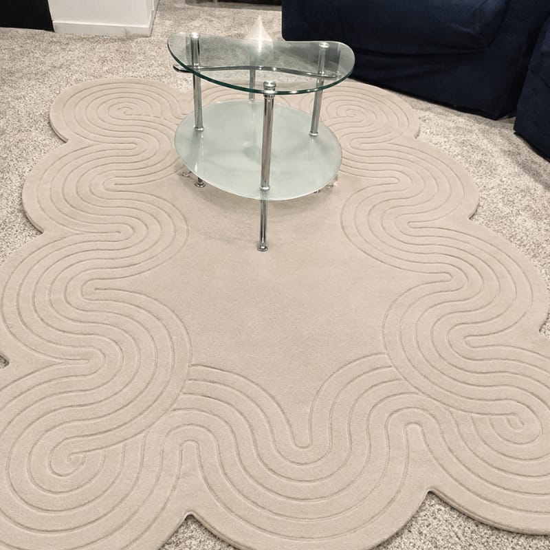 Customer photo review of Takumi Irregular Shape Rug