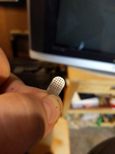 Customer photo review of Replacement Screens for AirVape X (6-Pack)