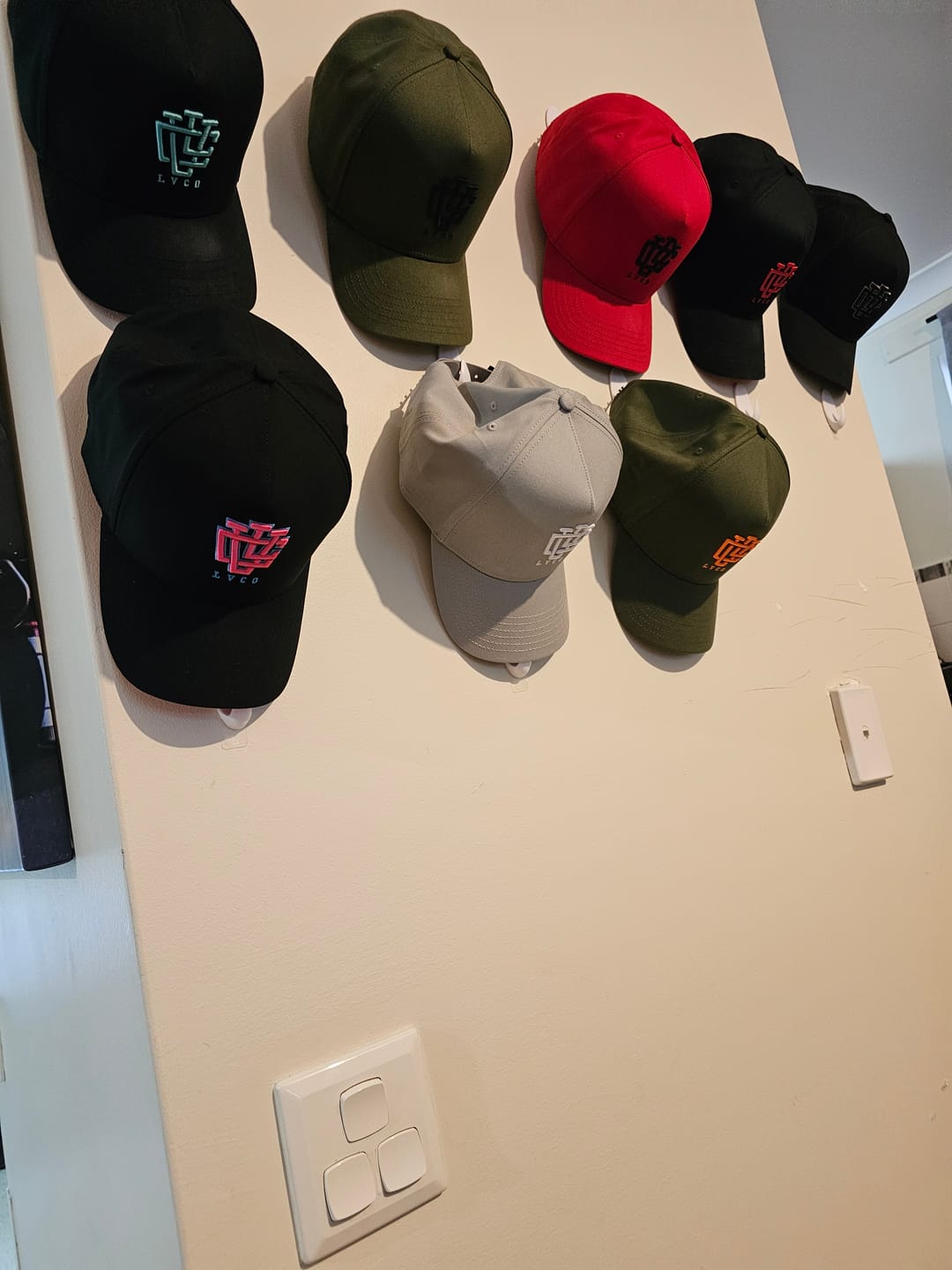 Customer photo review of DEEP FIT LVCO "Khaki Blaze" A-Frame Snapback