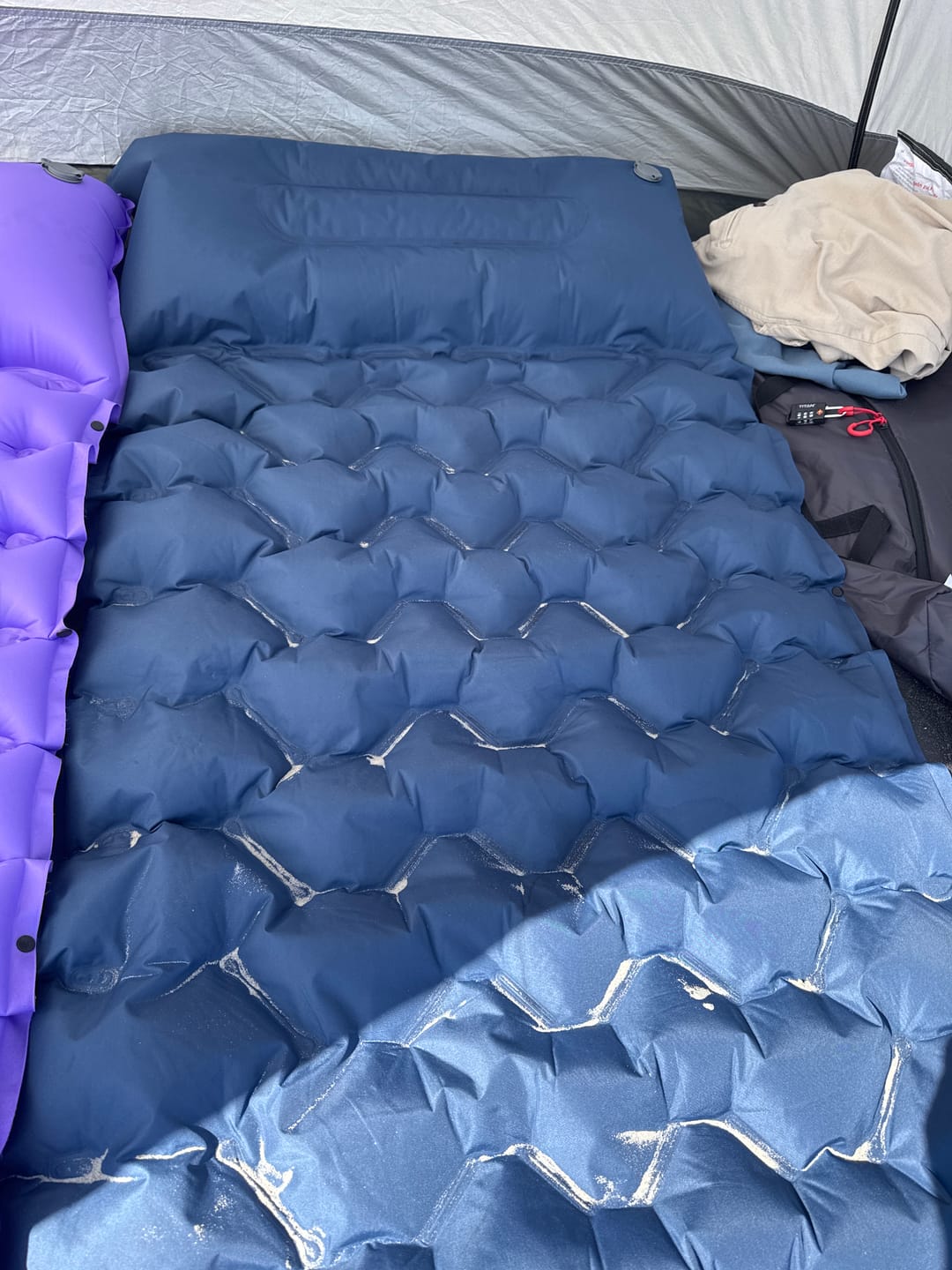 Customer photo review of Ultraleichte & kompakte Isomatte - perfekt für unterwegs & Abenteuer