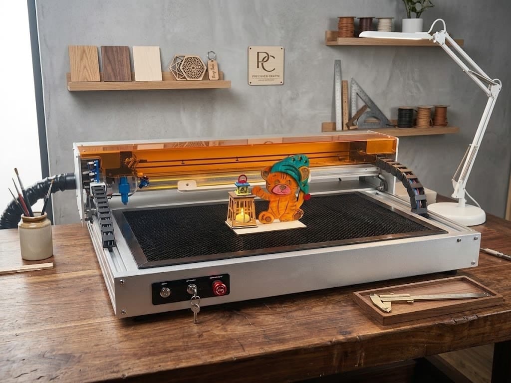 Customer photo review of Carverall C1 40W CO2 Laser Engraving Machine | Large Work Area 620x350mm