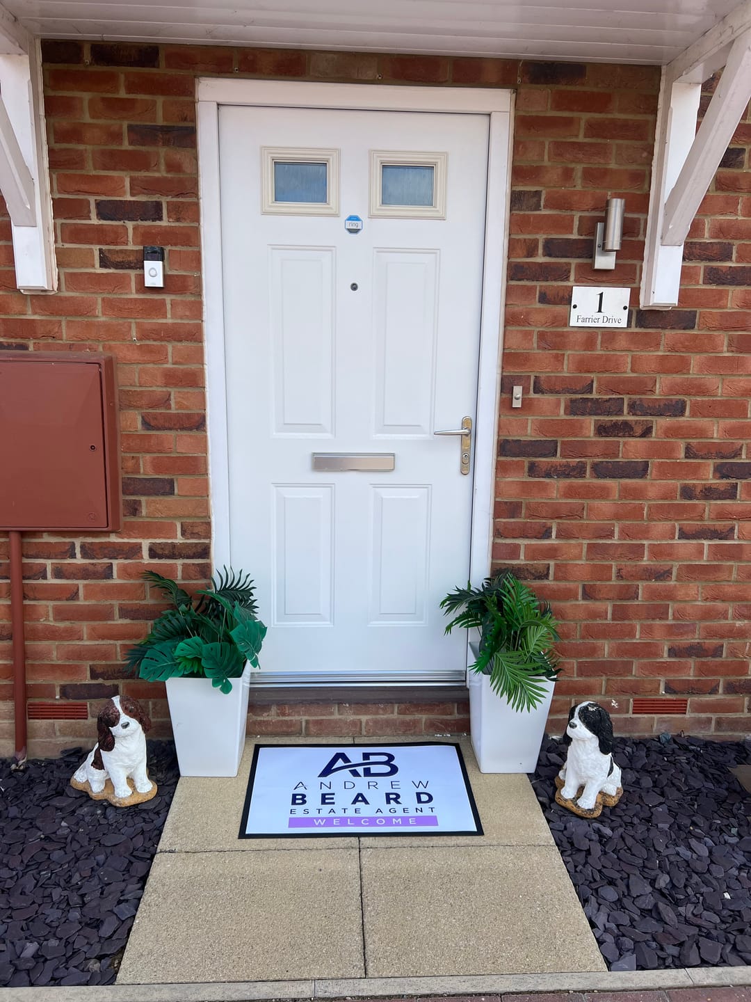 Customer photo review of Custom Printed Floor Mat