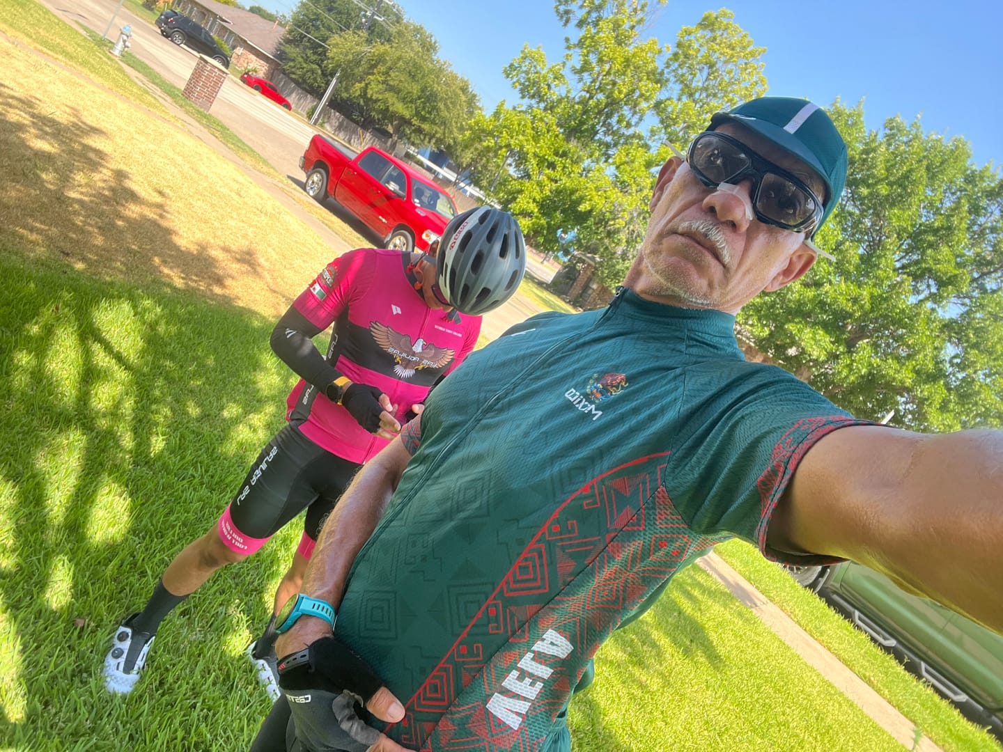 Customer photo review of Mexico V6 Short Sleeve Cycling Jersey