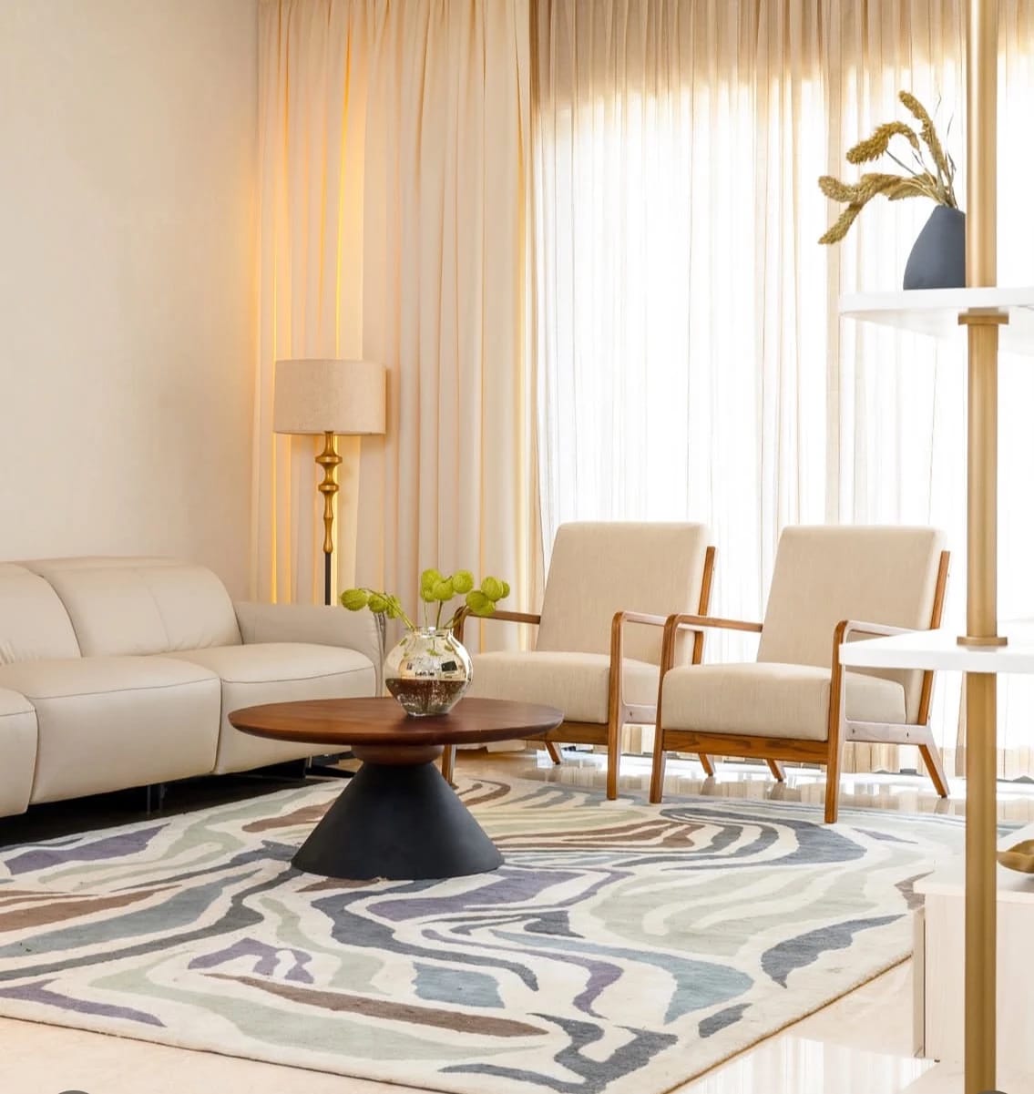 Customer photo review of David Metal Floor Lamp