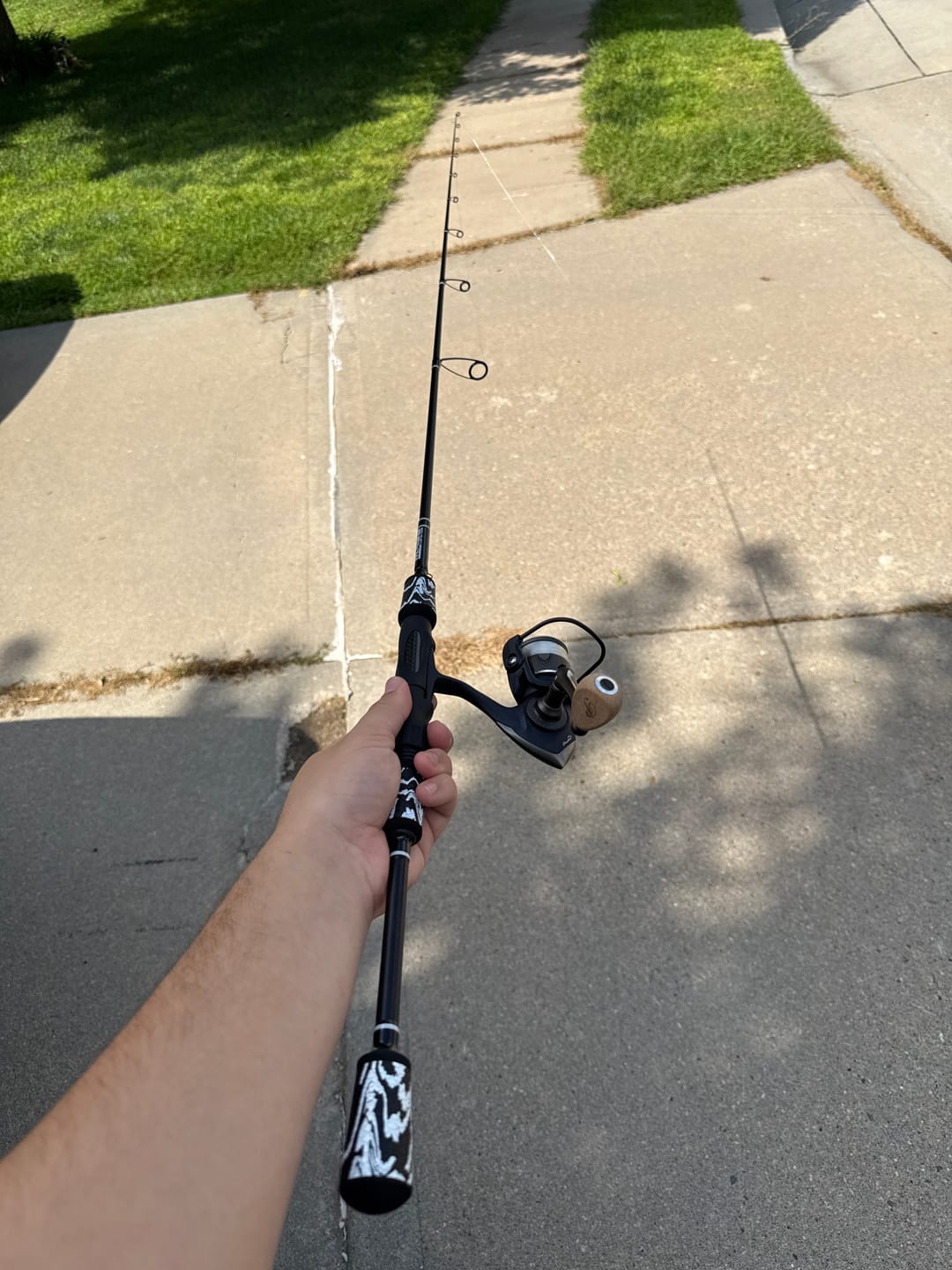 Customer photo review of Custom Spinning Rod