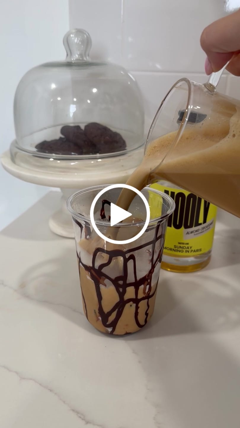 Customer video review of Almond Croissant Syrup