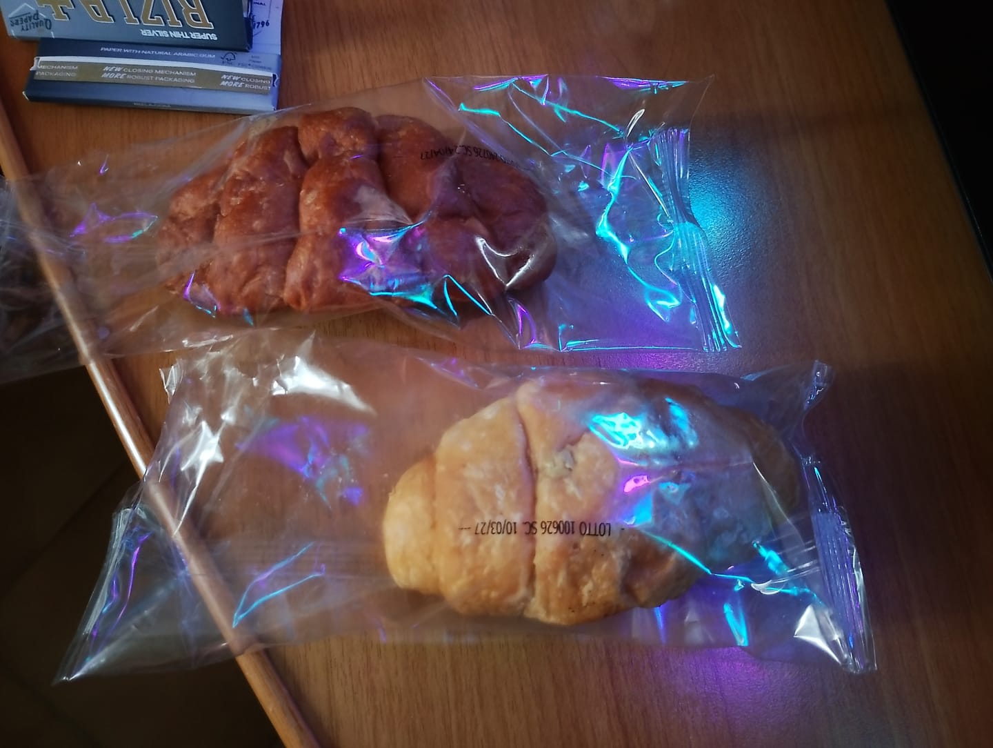 Customer photo review of 15 Cornetti proteici ripieni di crema alla nocciola