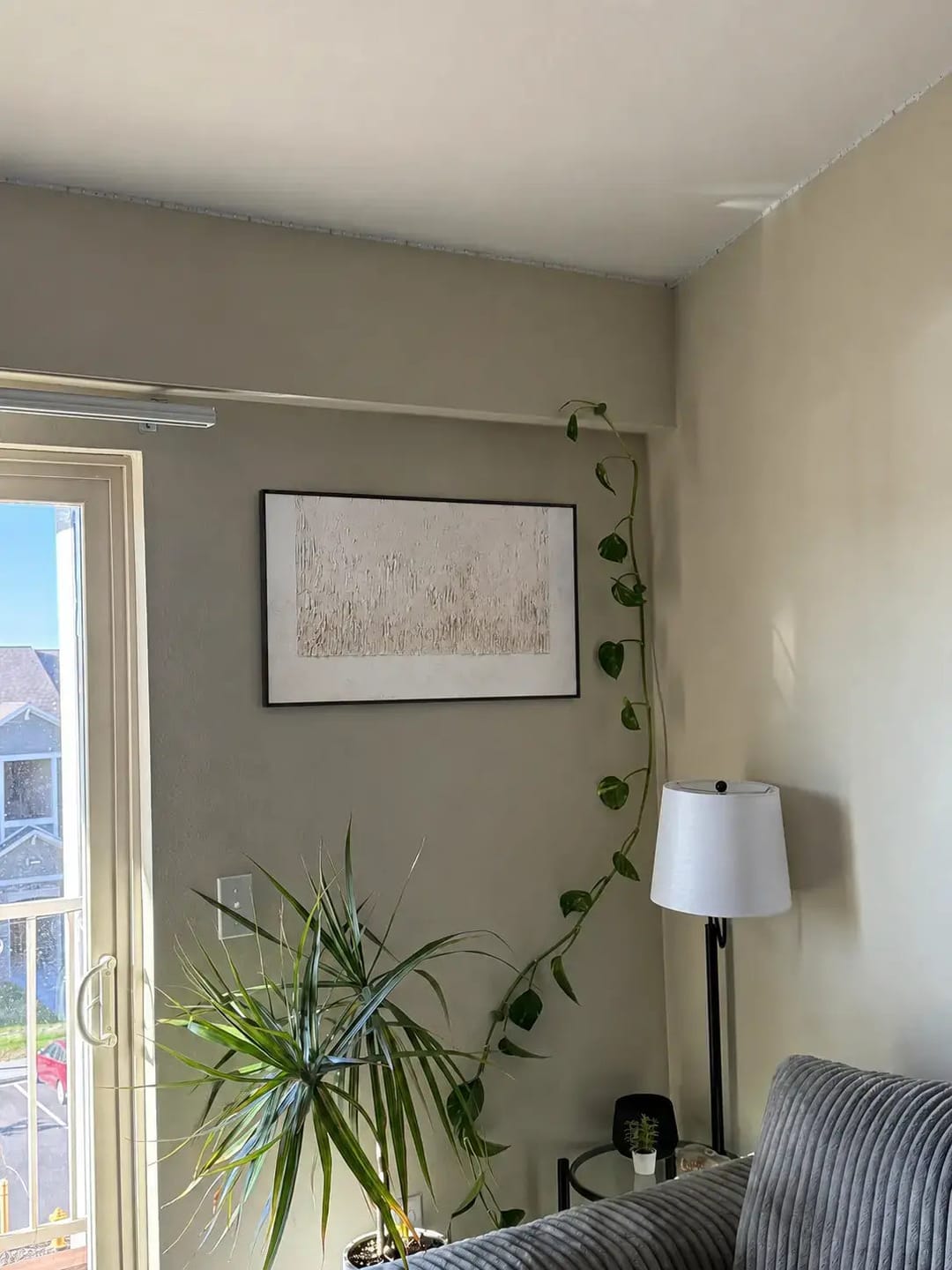 Customer photo review of Alabaster Erosion Wabi Sabi Painting