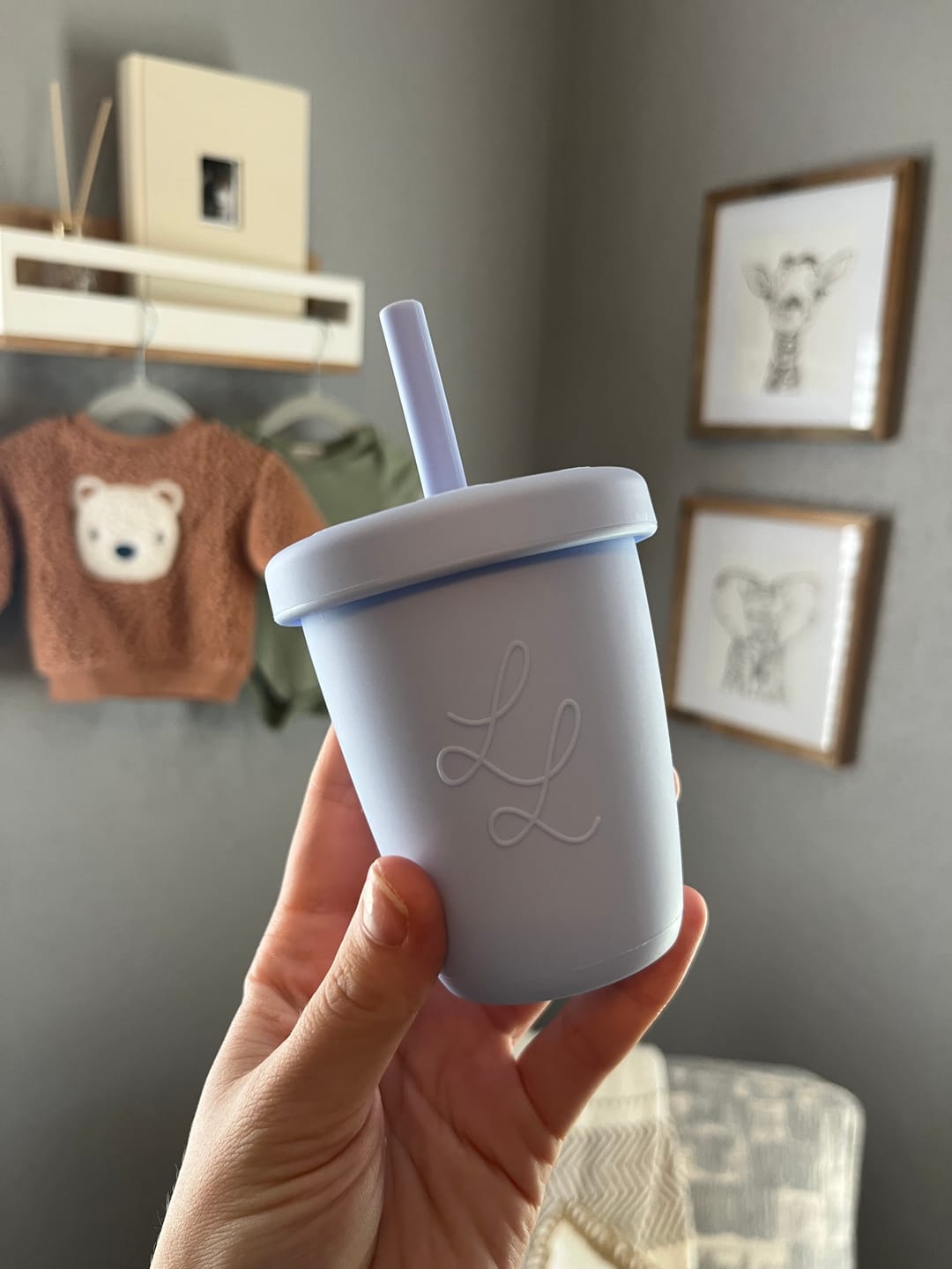 Customer photo review of The Seashell Straw Cup