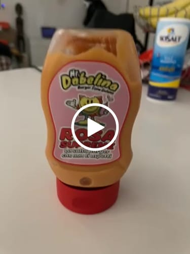 Customer video review of Rosa Supreme, la salsa burger di Mr.Dobelina