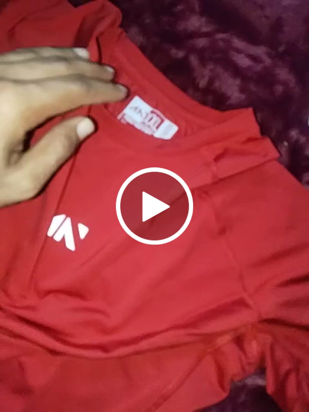 Customer video review of Critical Compression Tshirt Red