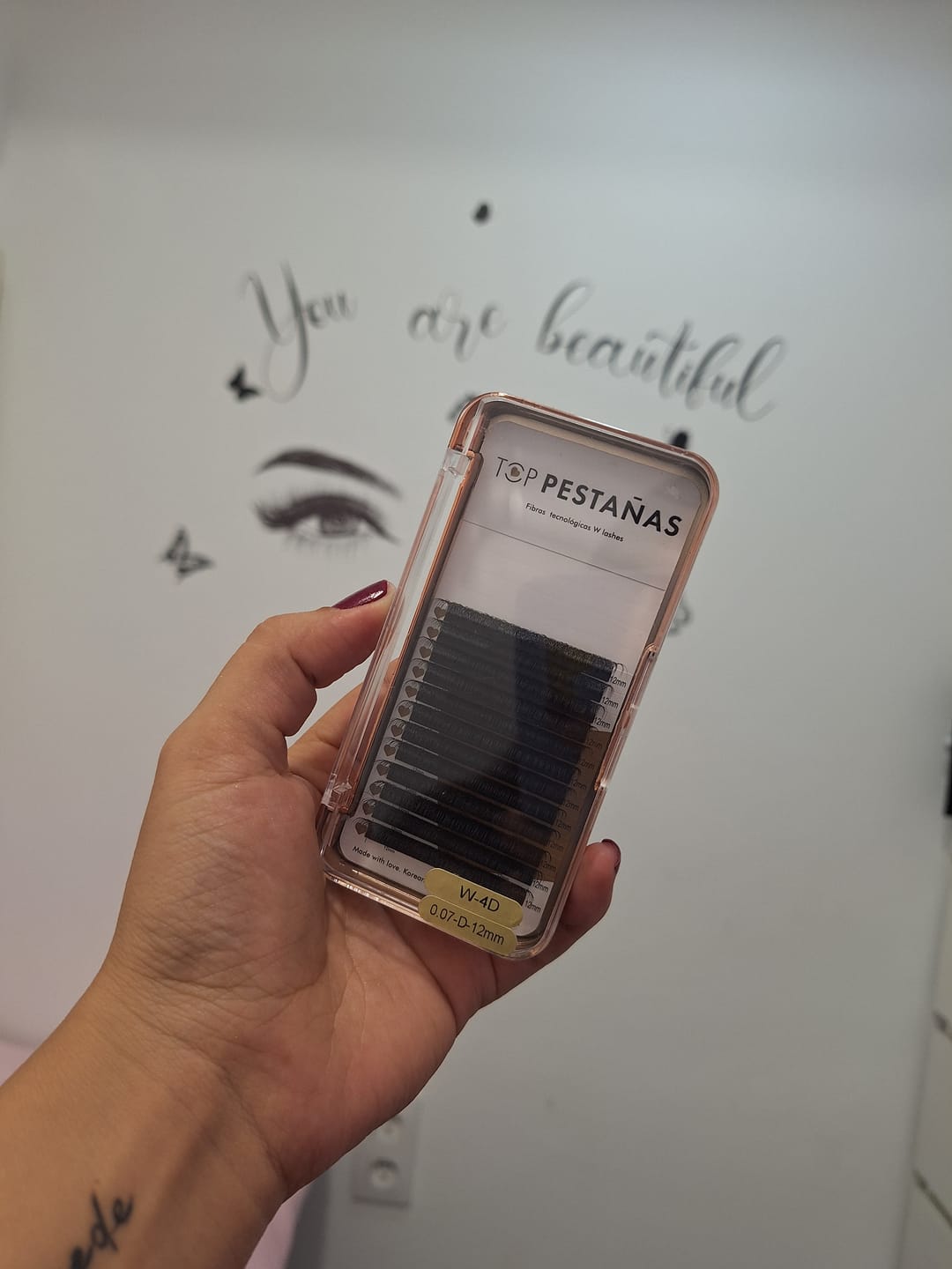 Customer photo review of Fibras Tecnológicas “Top Pestañas” W lashes 4D