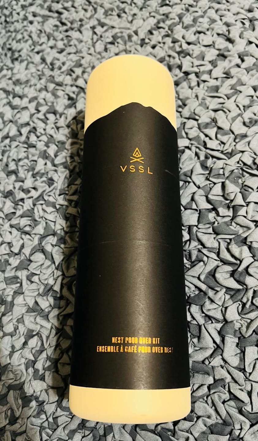 Customer photo review of VSSL Nest Pour-Over Kit | 5-Piece Camp Coffee System