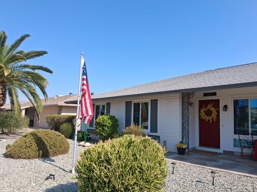 Customer photo review of 3' x 5' American Flag