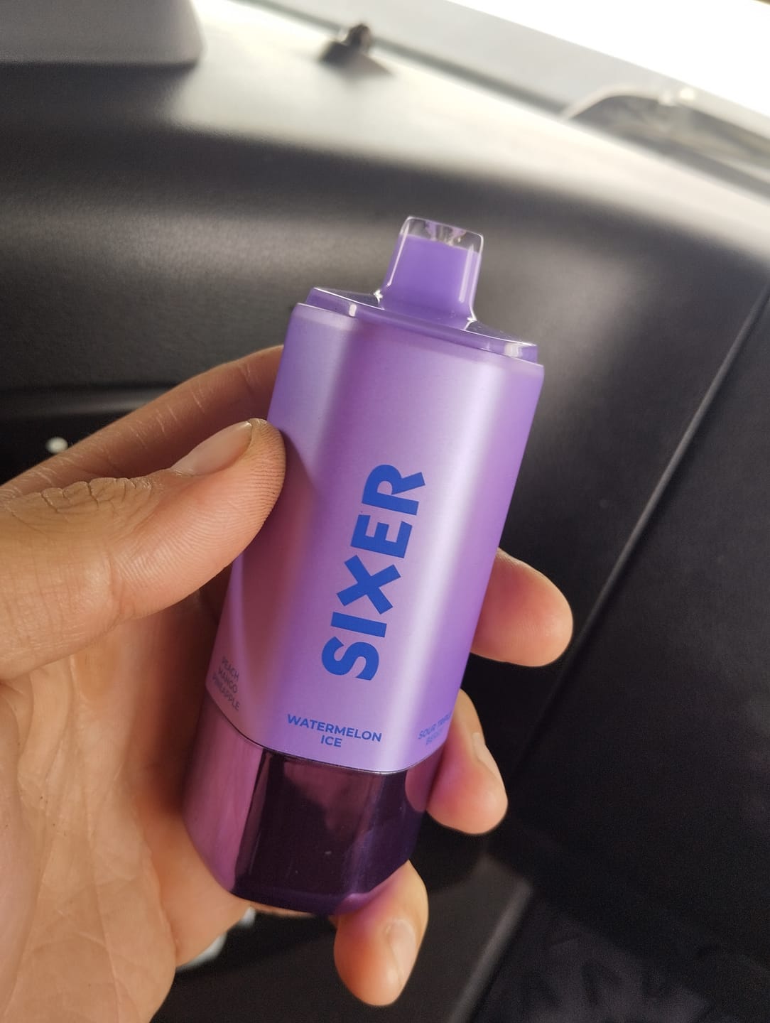 Customer photo review of VAPSOLO SIXER 180k | 6 sabores en 1