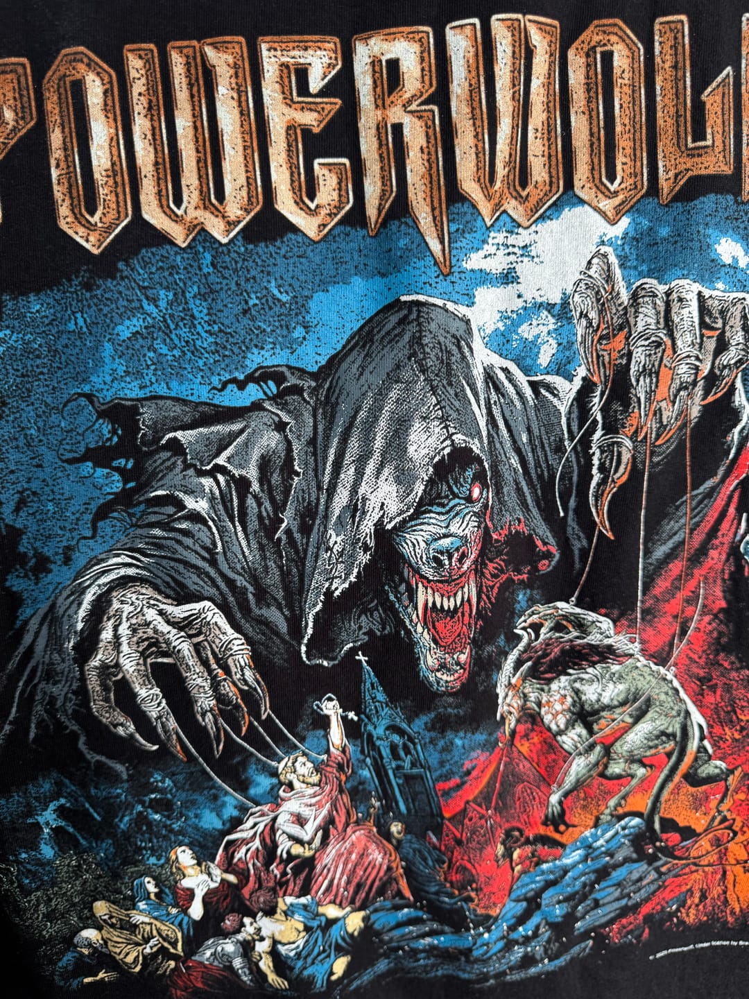 Customer photo review of Powerwolf - The Sacrament Of Sin - Shortsleeve Shirt
