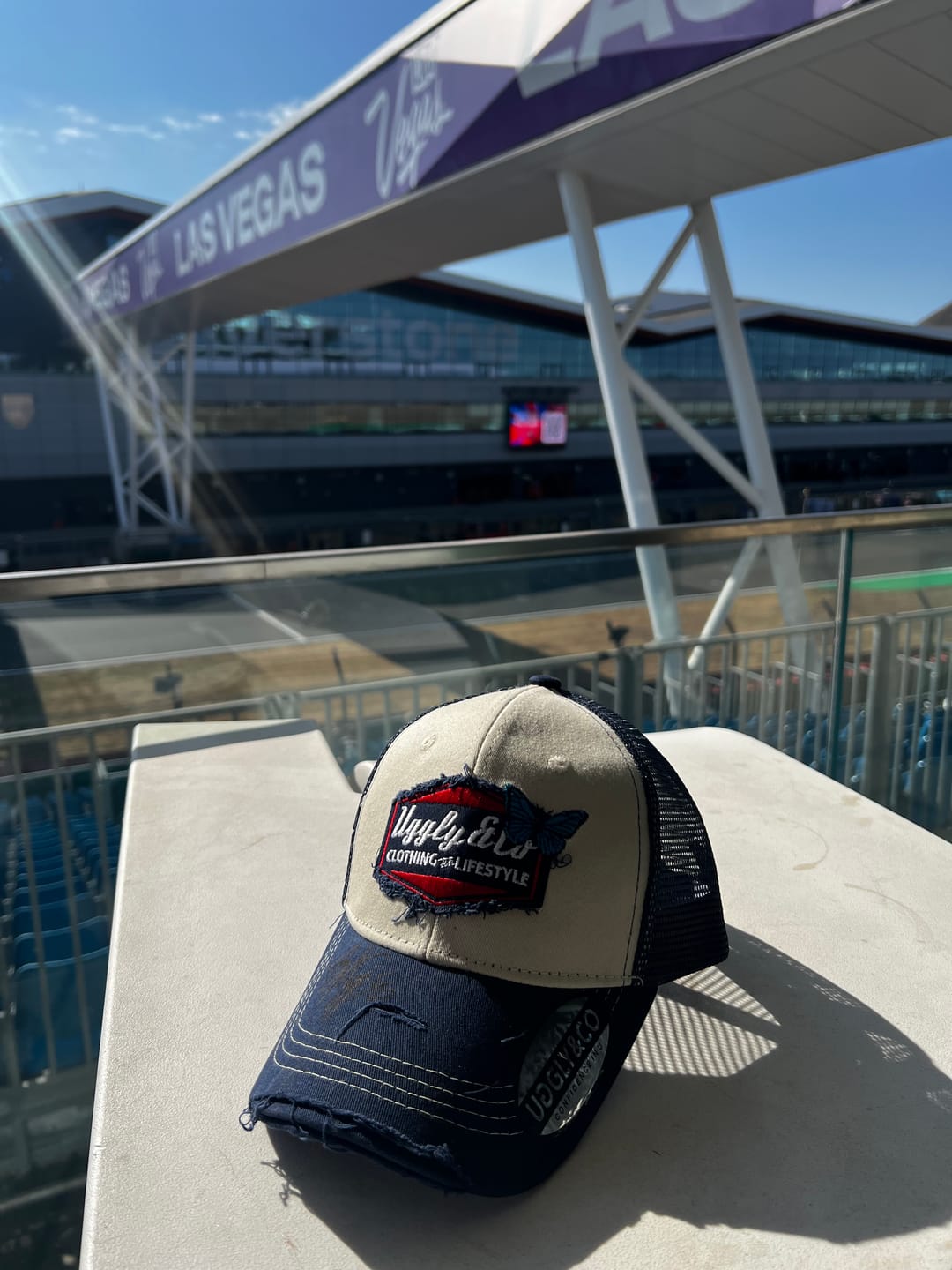 Customer photo review of Sylvain Guintoli x Diamond Charity Cap – Donation
