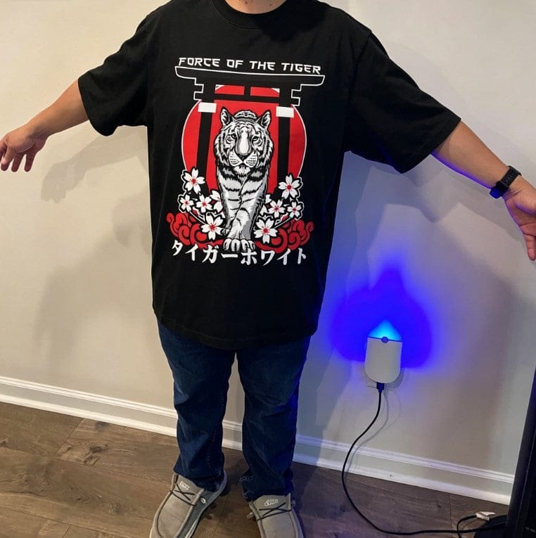 Customer photo review of Front Print - Tiger Force T-Shirt