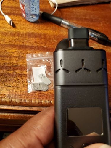 Customer photo review of Replacement Screens for AirVape X (6-Pack)