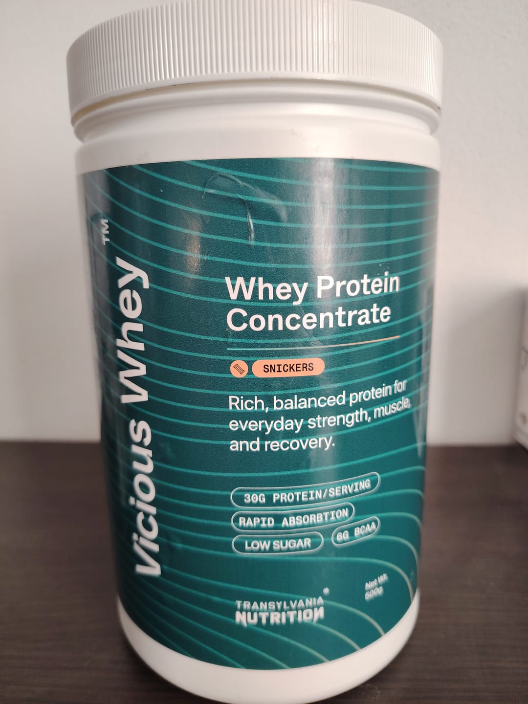 Customer photo review of Vicious Whey Protein - Proteina concentrata din zer