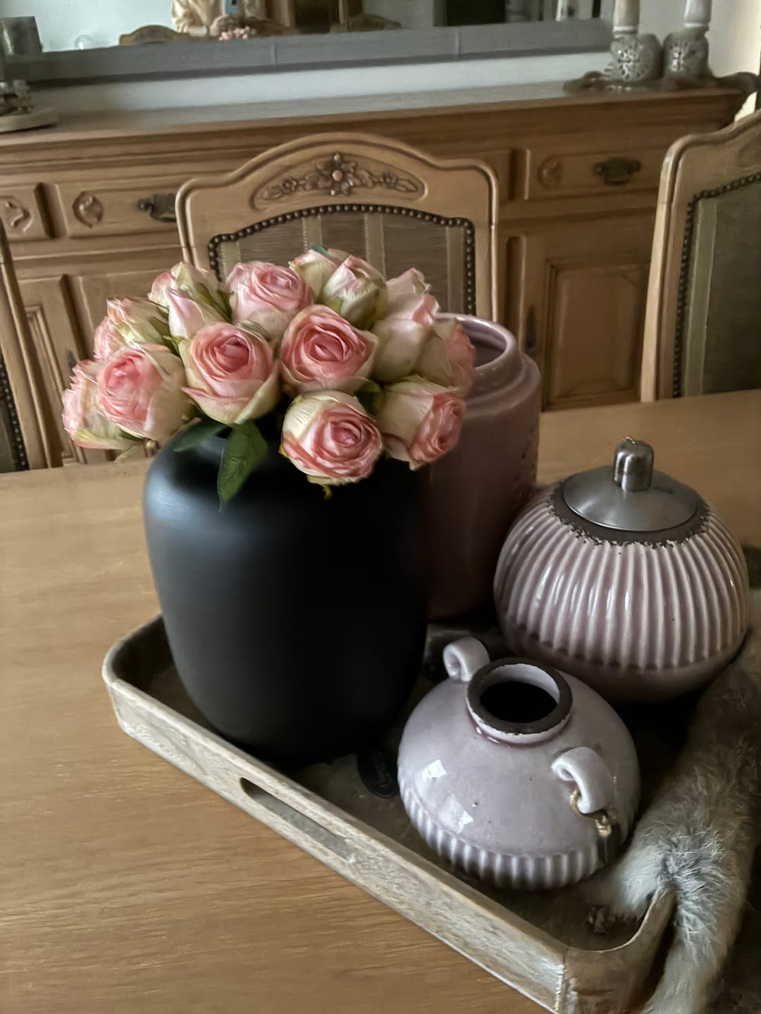 Customer photo review of Mini Rozen Boeket - Roze (20 rozen)