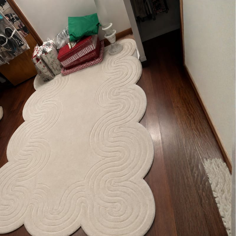 Customer photo review of Takumi Irregular Shape Rug