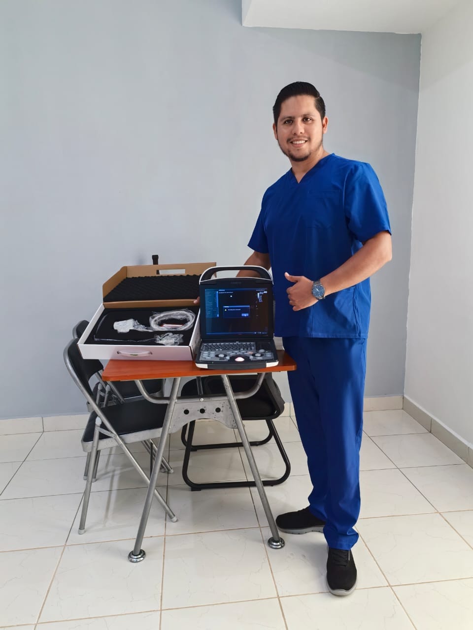 Customer photo review of Ultrasonido Portátil para Uso Humano DP20 con función Doppler Pulsado y mejoradores de imagen iBeam y iClear - Marca Mindray