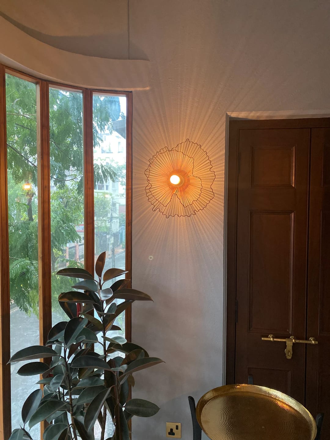 Customer photo review of Klimt Black Wall Lamp