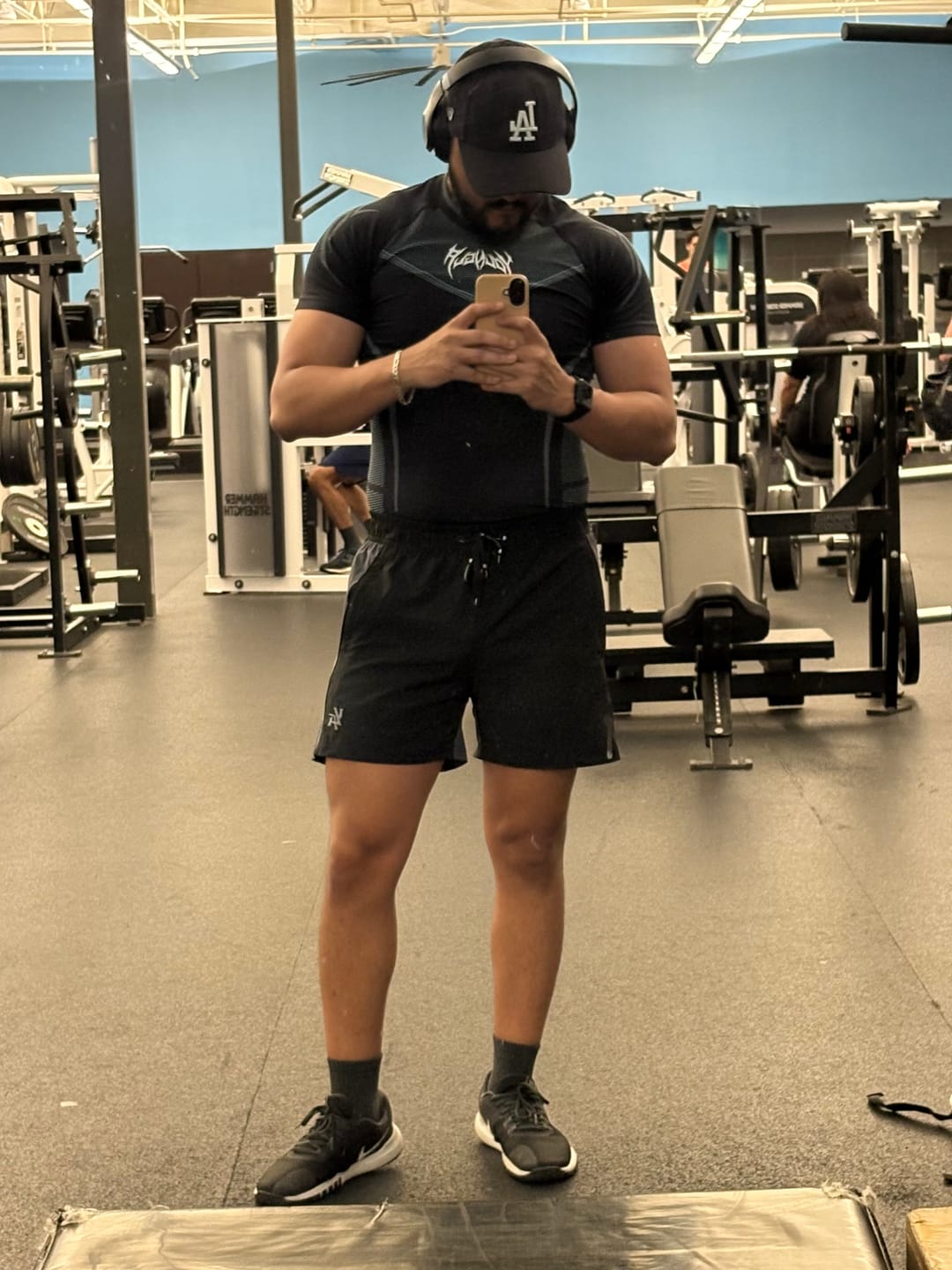 Customer photo review of 101 Bodybuilding Short Shorts