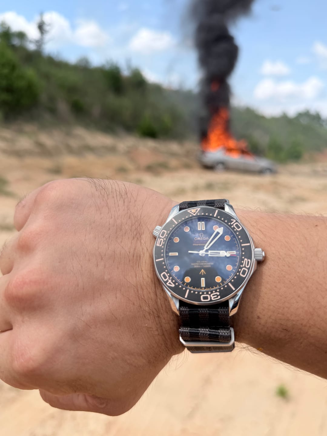 Customer photo review of Bond Nylon Strap - Five Eye