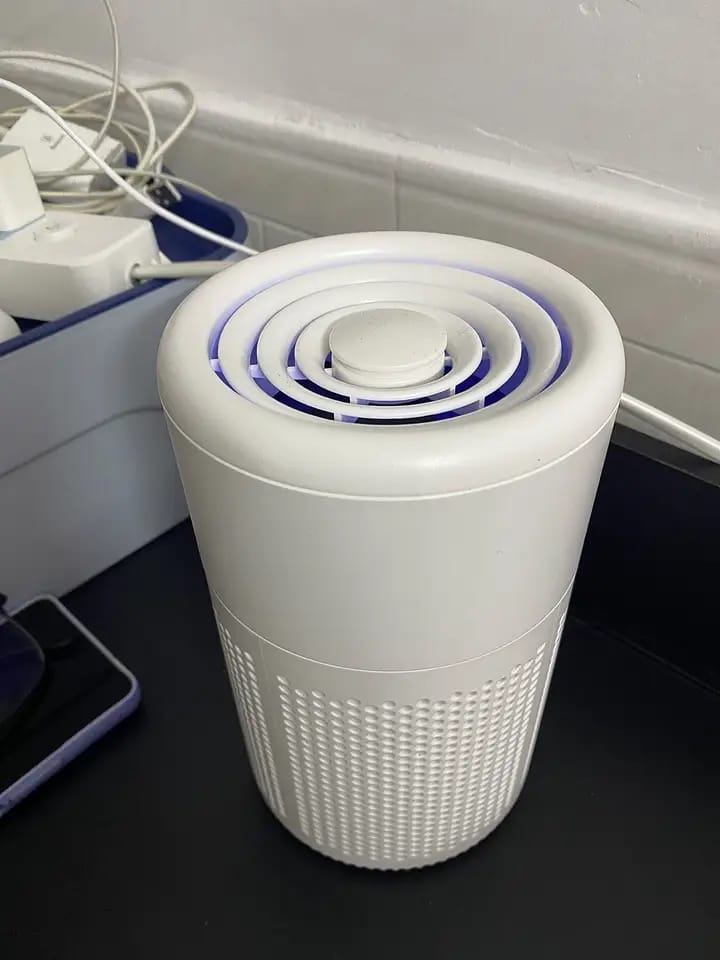 Customer photo review of AirPur™ | Purificateur d’air ionique contre la poussière, le pollen et les allergènes