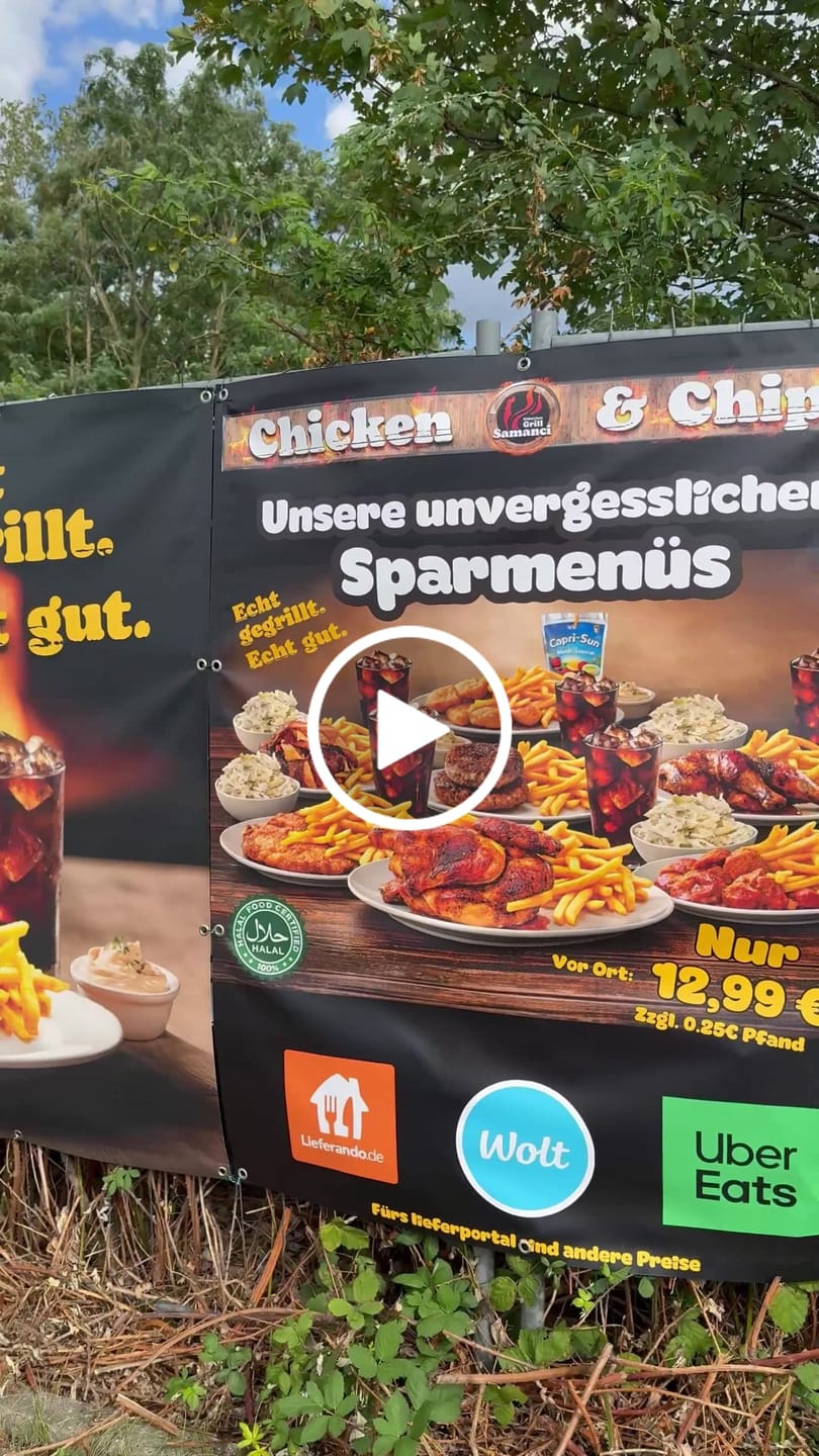 Customer video review of Banner inkl. Druck