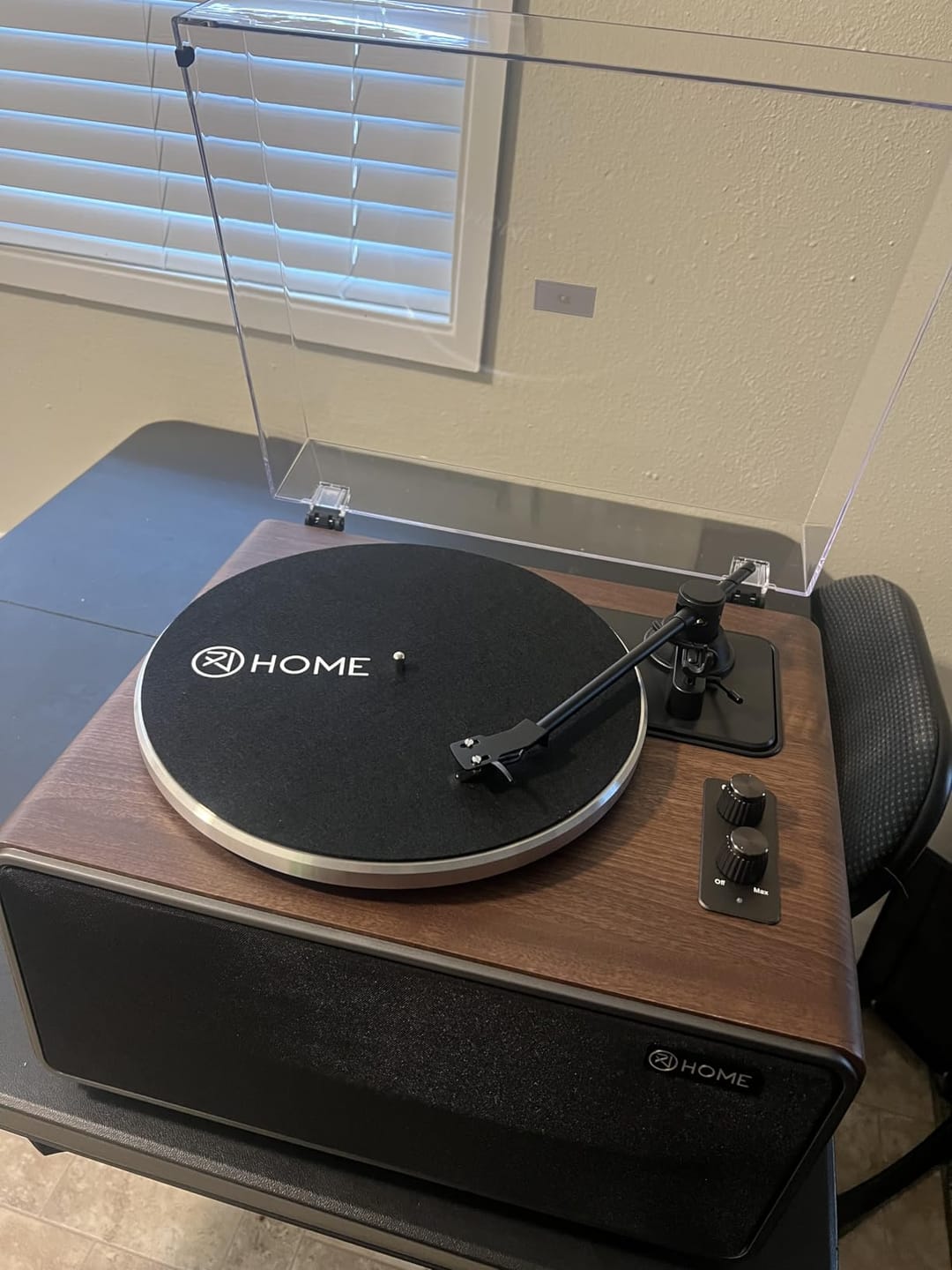 Customer photo review of XJ-H01 All-in-One Vinyl Turntable with Bluetooth & USB Recording