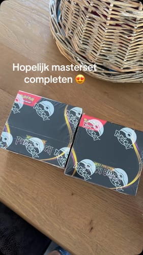 Customer photo review of Pokémon Mega Evolutions Pitch Black Booster Box