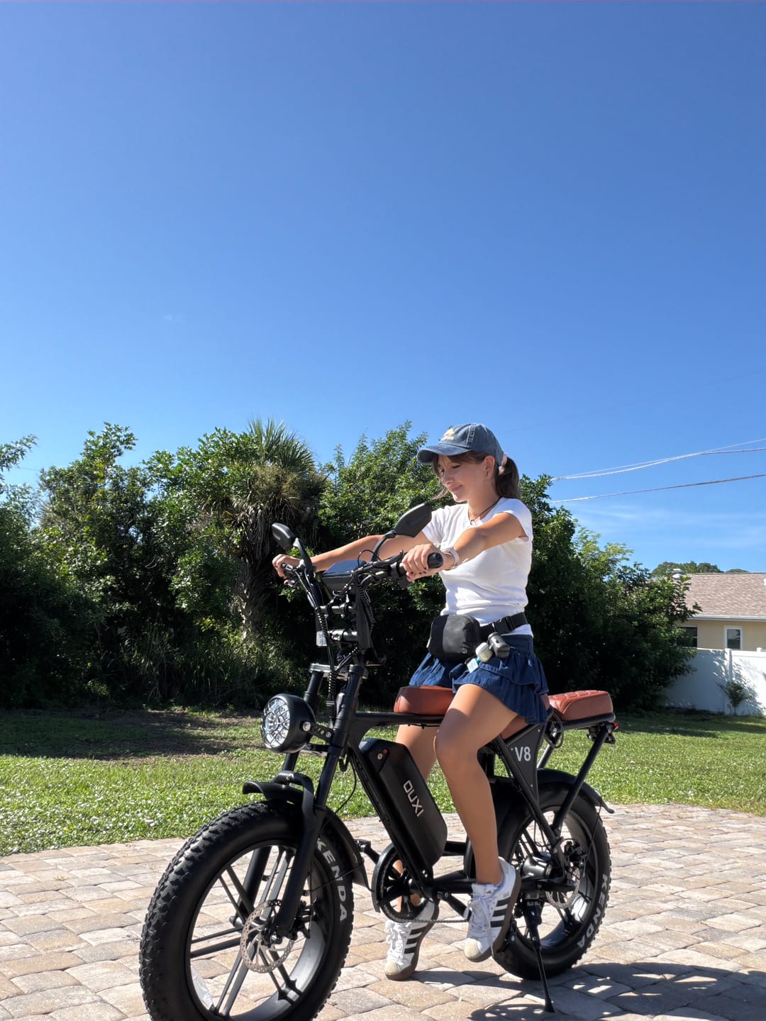 Customer photo review of OUXI V8 750W Fat Tire Electric Bike