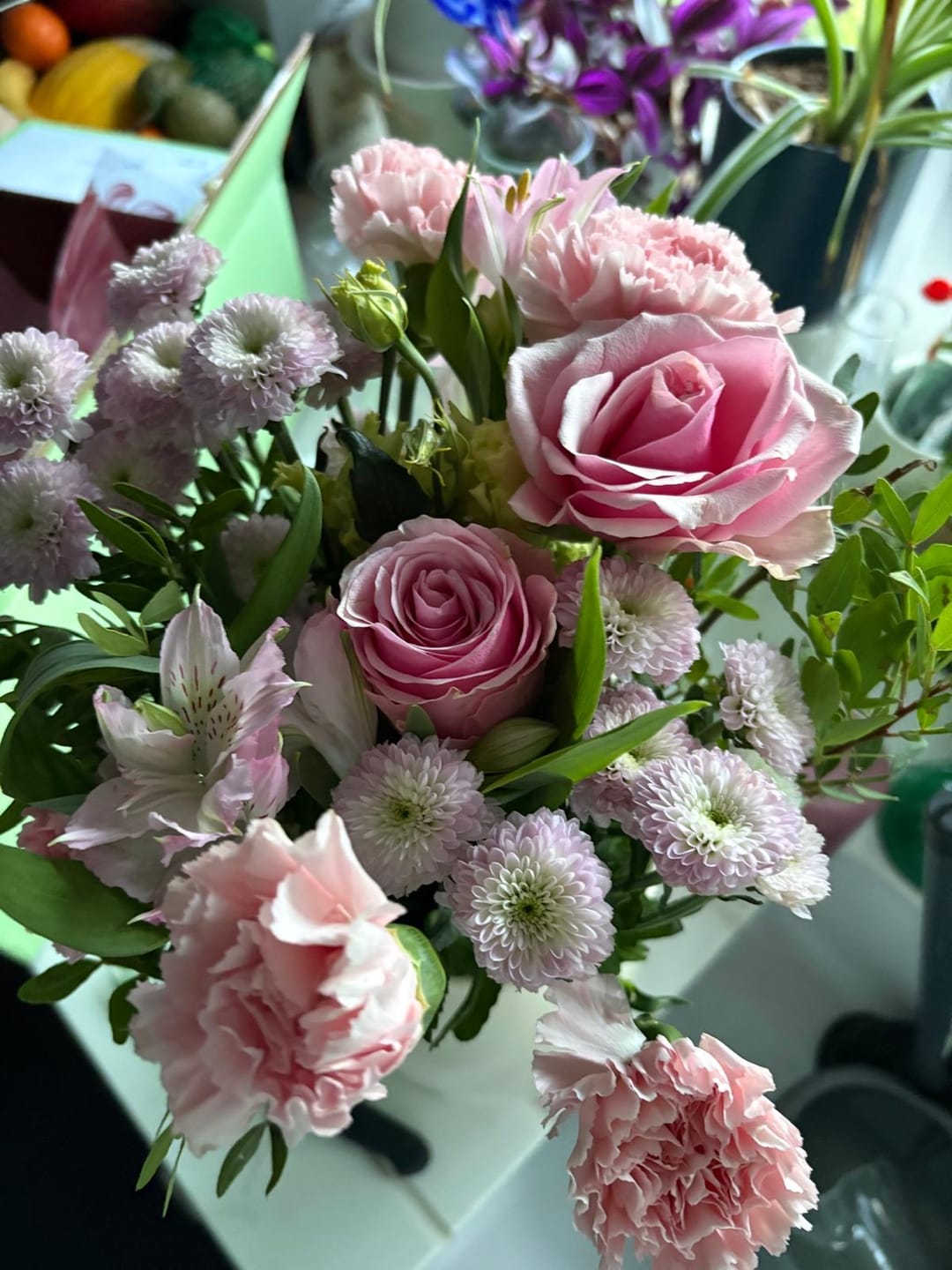 Customer photo review of The 'Robyn' | Guernsey Wildflower Bouquet